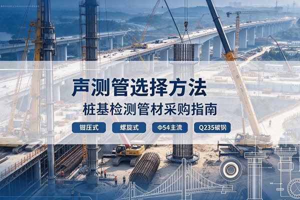 肃宁声测管选型标准