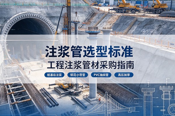 肃宁注浆管选型标准