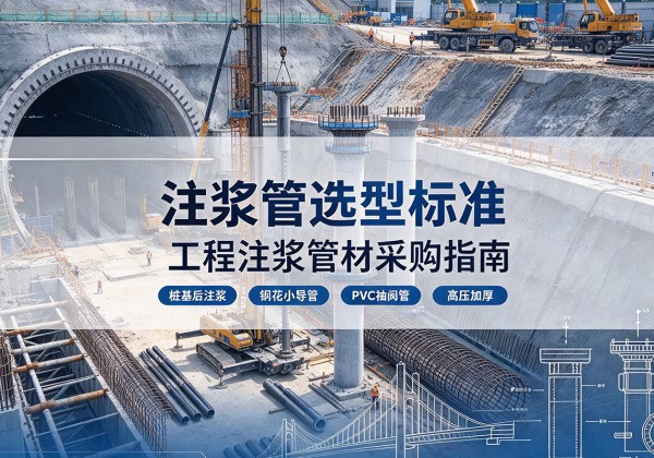 肃宁注浆管选型标准
